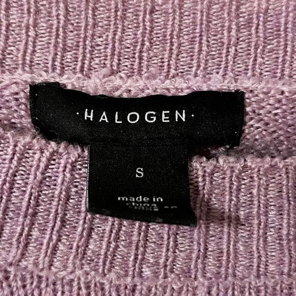 Nordstrom Halogen‎ Tie Bell Sleeve Pink Sweater - Picture 4 of 10
